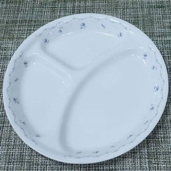 3구 안주 나눔 찬기 반찬 접시 그릇 21.5cm 코렐 SNM(WFP8T4K)