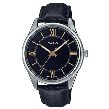 CASIO 카시오 MTP-V005L-1B5 남성시계 가죽 손목시계