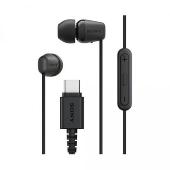 ( )소니 C타입 유선 이어폰 IER-EX15C 블랙  1.2M