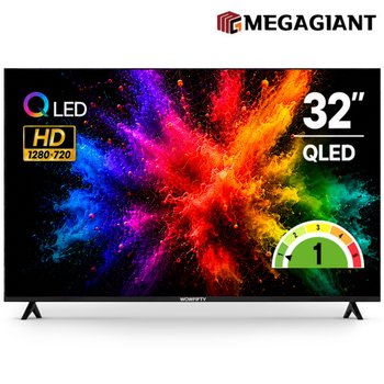 81cm(32인치) HD QLED 스마트 TV 중소기업 모니터 메가자이언트
