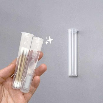 [아우트_62]휴대용 인공눈물 면봉 케이스 밀폐 수납 원통