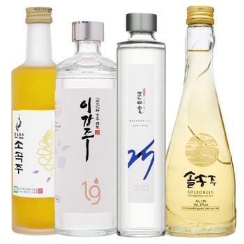 청와대 선정 전통주 모음 문배술25 이강주19 솔송주13 한산소곡주18