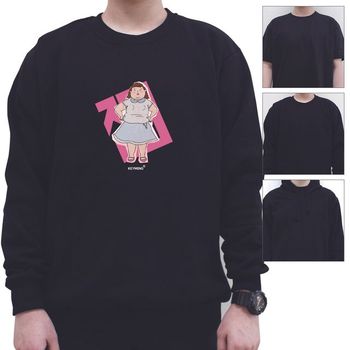 키밍 확찐자 남자무지티 커스텀후드티 민소매티셔츠