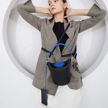 글램지 컴퍼니 [최강희,엄현경 착용][최초판매가 198,000원] 해버미니백-블랙 토트/숄더/크로스백