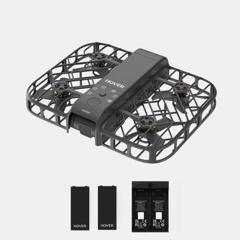 (세기 정품) HOVERAir X1 Smart Combo Special PKG (Black) 조종 없이 비행하는 AI 플라잉카메라