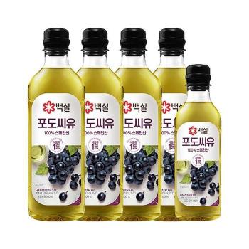 백설 포도씨유 900ml x4개+500ml x1개 (S50780043)