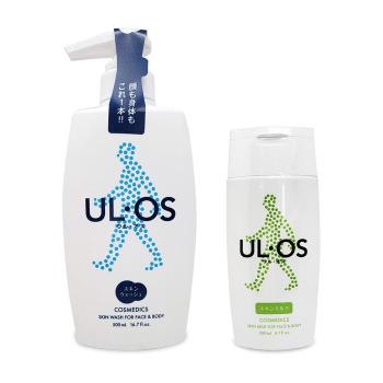 우르오스 스킨 워시 무향 500ml 남성 올인원 바디워시 + 올인원 스킨 밀크 200ml (S44786582)