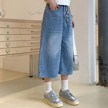 여성용세븐부 유즈드 하이웨스트 청바지 바지 프리미엄 (WFJTAI5)