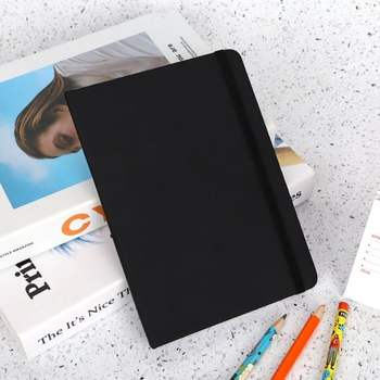 SpaR 하드커버 밴드형 양장노트 B6 블랙 OWJ60323