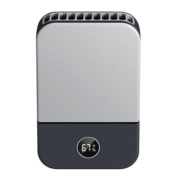 BOS-DQ205 060JJV12 목걸이 그레이 휴대용 BLDC 선풍기