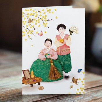 지란지교 한복카드 FT224-5