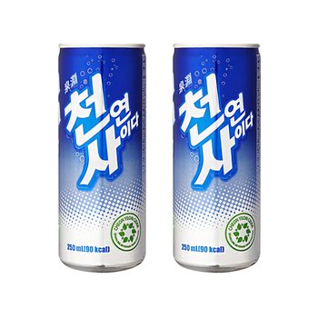 일화 일화 천연사이다 250ml x 12캔/30캔/60캔/90캔 선택