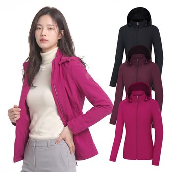 콜핑 여성 겨울 2Layer 안감 등산 바람막이 자켓 KSC641WJ0W