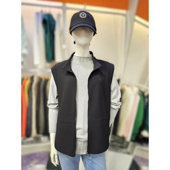 세이브존01 여성 하이넥 심플 집업 베스트 SJVL254660 (41360342)