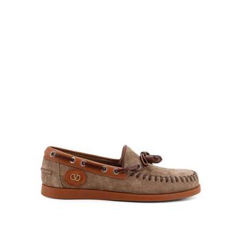 25FW 발렌티노 가라바니 로퍼 7W2S0MW1 BTL AMV DARK KHAKI TOBACCO BARK BROWN DOM