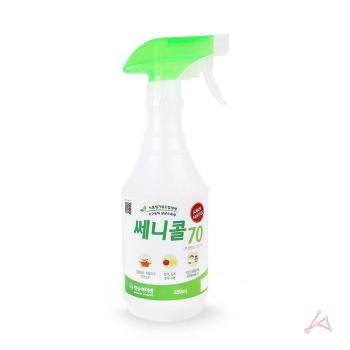 뿌리는소독제 살균스프레이 소독수 쎄니콜70 450ml (S8107596)