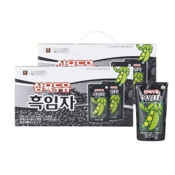 삼육 흑임자두유 파우치 190mlx60입