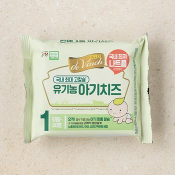 남양유업 [남양] 자연방목 유기농 아기치즈 1단계 180g