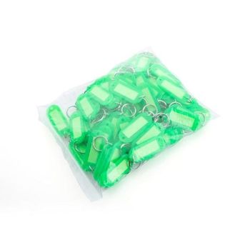사물함 IT05MS22 열쇠고리 키홀더 아트사인 칼라키홀더 키체인 초록 62mm 100개입 명찰