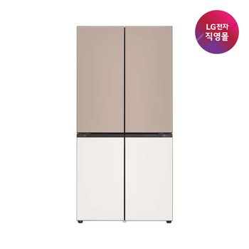 [LG전자 직영] LG 디오스 오브제컬렉션 냉장고 M626GCB022S(FitMax)