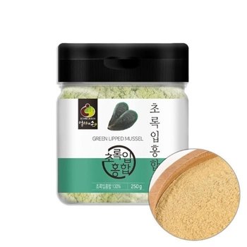 [굿소일] 뉴질랜드 초록입홍합 초록홍합 뮤셀 분말 250g