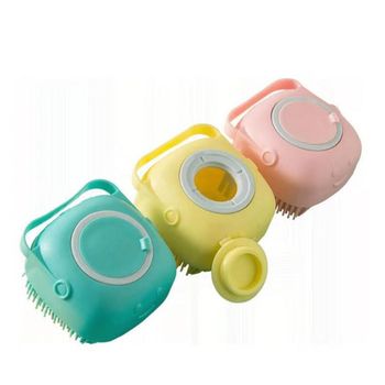 반려견 뱐려묘 애견 댕댕이 샴푸 샤워 목욕 브러시 고양이솔 강아지발세정