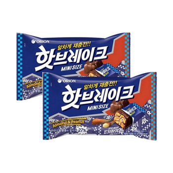 오리온 핫브레이크 미니 532g x2개