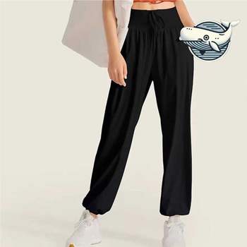 편안한 조거팬츠 운동용 편집숍 룩 그릇풀이 여성여름팬츠 편한바지 여성면바지 밴딩팬츠