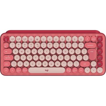 [해외] 독일 로지텍 popkeys 1825685 Logitech POP Keys Mechanical Wireless Keyboard with Customizab