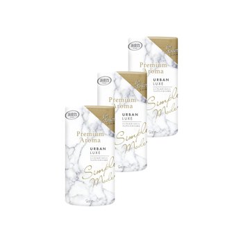 [해외] 쇼슈리키 화장실 방향제 어반룩스 400ml x 3개 프리미엄 아로마 방치형