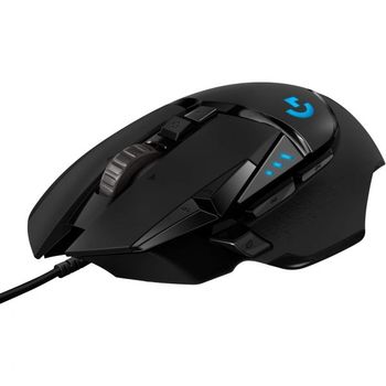 [해외] 독일 로지텍 마우스 1807290 Logitech G502 HERO gaming mouse with HERO sensor RGB 16000 DPI