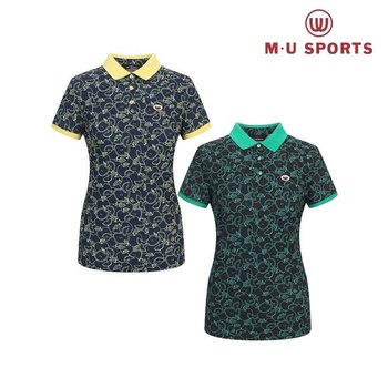 뮤시 사과 프린트 셔츠 MU21322TS06