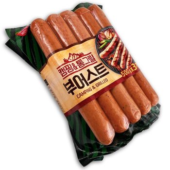 코스트코 동원 캠핑 통그릴 부어스트 소시지 1.5kg(500g x 3개) q 바베큐 소세지