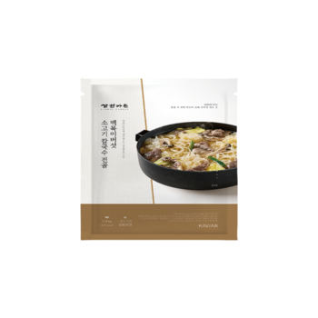 [삼원가든]백목이버섯 소고기 칼국수 전골( 1.14kg)x2팩