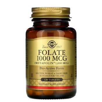 [해외] Solgar 메트포민 엽산1000MCG 120정