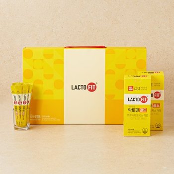 [NEO택배][종근당건강]락토핏 골드 선물 세트(2g*30포*4입)