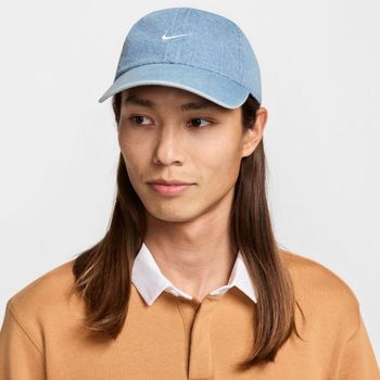 [해외] 나이키 클럽 언스트럭처 데님 캡 모자 AGNSTM WHT HF0383-429 HF0383