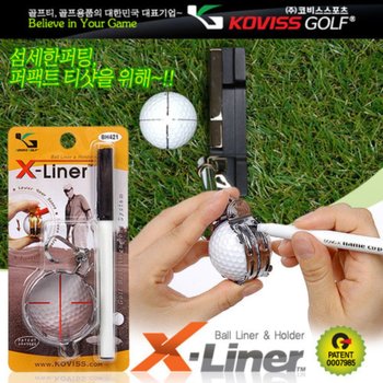 코비스 골프용품 철재 볼라이너 볼홀더 세트 BH421