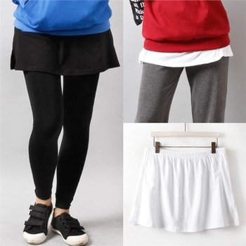 빅사이즈사랑해요 3094L101 코디 레이어드 치마 WW