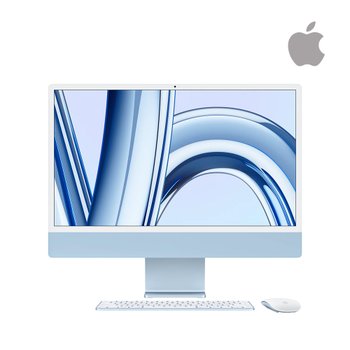 [중고] APPLE 애플 iMac Retina 2021 A2439 24인치 블루 M1 7코어GPU 8G SSD256G 중고 일체형 PC