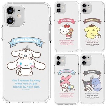 고품질 갤럭시A53 산리오 하모니 케이스 투명 슬림 젤리 A536 (WFK5ZZO)