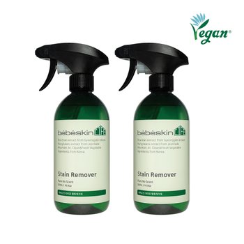 베베스킨라이프 [비건인증] 얼룩제거제 500ml 2개
