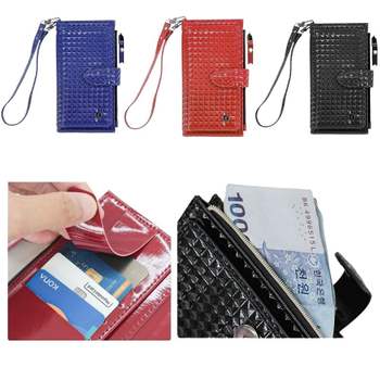 LG Q52 Q520 가죽 퀘스천 에나멜 지퍼 핸드폰 휴대폰 스마트폰 폰케이스 케이스