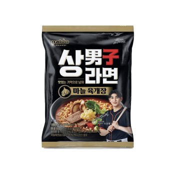 상남자라면 마늘 육개장 131g x 32개