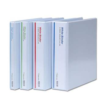 든오피스 655XNO99 백색투명3공D링바인더 A4/5cm