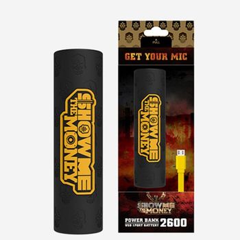 쇼미더머니 2600 휴대폰 보조배터리 고속 충전