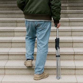 노인 지팡이 의자 접이식 스틱 보행보조 할아버지 할머니 효도선물