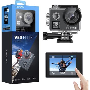 [해외] 4k60fps AKASO V50Elite EIS WiFi HDMI 40M 액션