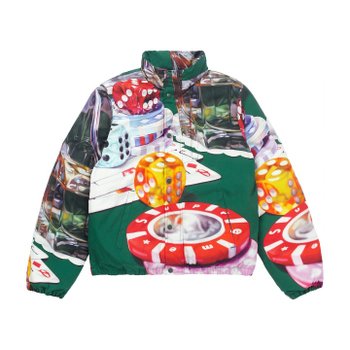 슈프림 카지노 다운 재킷 그린