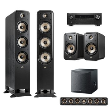데논 AVR-X2900H AV리시버 + 폴크오디오 ES60 5.1채널 홈시어터 스피커(100)